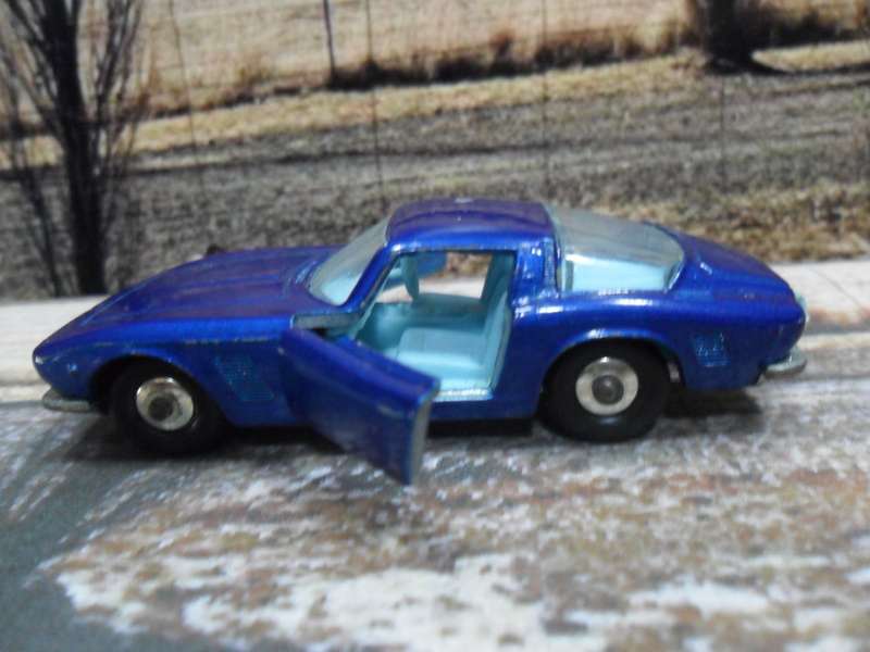RARE STUNNING 1968 LESNEY / MATCHBOX  NO 14 D - ISO GRIFO - CHROME  HUBS - GOOD ORIGINAL CONDITION
