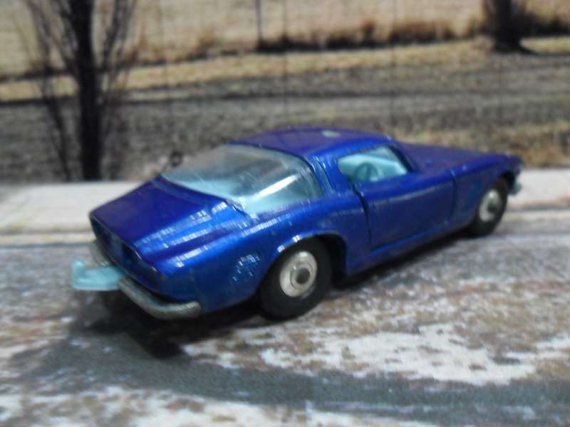 RARE STUNNING 1968 LESNEY / MATCHBOX  NO 14 D - ISO GRIFO - CHROME  HUBS - GOOD ORIGINAL CONDITION