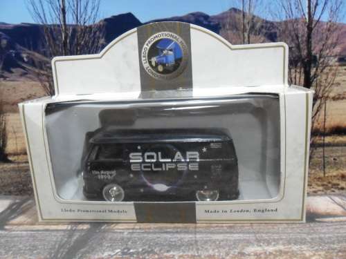 STUNNING LTD EDITION  LLEDO - 1950'S VW KOMBI  " TOTAL ECLIPSE OF THE SUN  1999  " MINT - BOXED