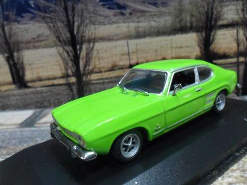 EXTREMELY RARE, 2010 MINICHAMPS  430 085512 - 1969 FORD CAPRI  l  LE MANS  -  MINT IN DISPLAY CASE .