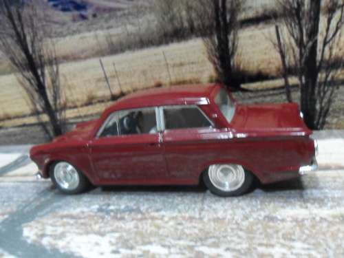RARE, STUNNING " MUST HAVE " CORGI 0708/2  1963  FORD LOTUS CORTINA MK l  -  MINT - FAIR DISPLAY BOX