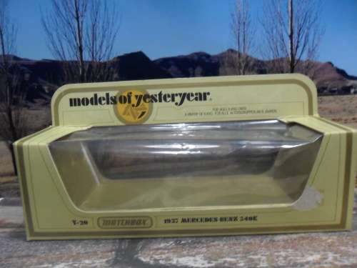 STUNNING MATCHBOX NO Y - 20  1937  MERCEDES 540K - "MODELS OF YESTERYEAR"  MINT IN GOOD  DISPLAY BOX