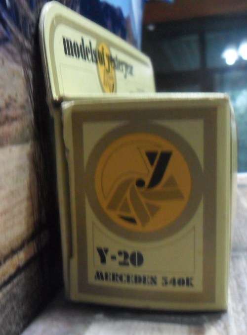 STUNNING MATCHBOX NO Y - 20  1937  MERCEDES 540K - "MODELS OF YESTERYEAR"  MINT IN GOOD  DISPLAY BOX