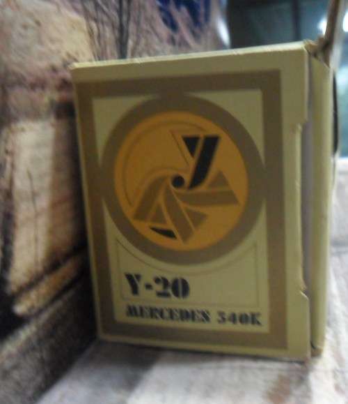 STUNNING MATCHBOX NO Y - 20  1937  MERCEDES 540K - "MODELS OF YESTERYEAR"  MINT IN GOOD  DISPLAY BOX