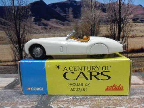 STUNNING CORGI  1949 - 1954  JAGUAR XK 120    " A CENTURY OF CARS SERIES "  -  MINT  -   BOXED