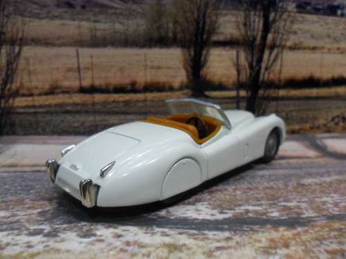 STUNNING CORGI  1949 - 1954  JAGUAR XK 120    " A CENTURY OF CARS SERIES "  -  MINT  -   BOXED
