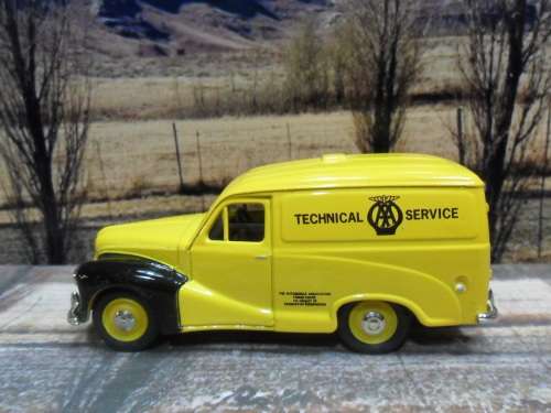 STUNNING  VANGUARDS  VA3002  1949  AUSTIN  A40  VAN ` AUTOMOBILE ASSOCIATION  `   -  MINT - BOXED