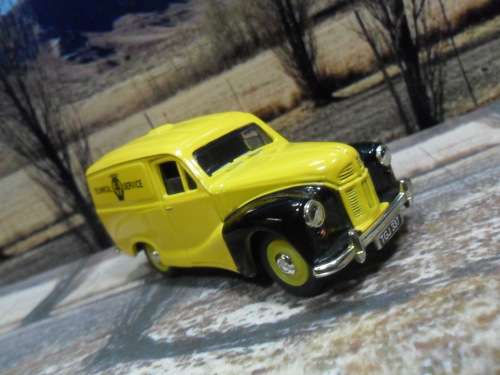 STUNNING  VANGUARDS  VA3002  1949  AUSTIN  A40  VAN ` AUTOMOBILE ASSOCIATION  `   -  MINT - BOXED