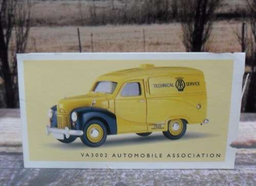 STUNNING  VANGUARDS  VA3002  1949  AUSTIN  A40  VAN ` AUTOMOBILE ASSOCIATION  `   -  MINT - BOXED