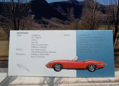 STUNNING , LTD EDITION  VANGUARDS NO  VA 04902  1961  JAGUAR E -TYPE SERIES l  -  MINT - BOXED