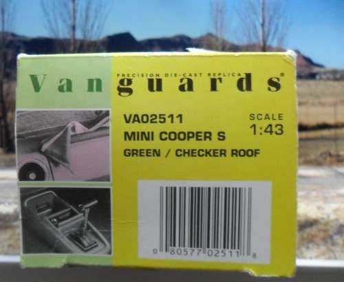 VERY RARE ,  STUNNING , LTD EDITION  VANGUARDS NO  VA 02511  MINI COOPER S   -  MINT - BOXED