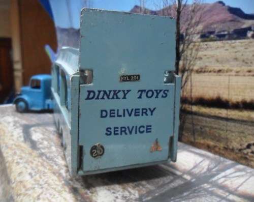 RARE 1955 - 1964 DINKY TOYS / MECCANO  NO 982  BEDFORD PULLMORE CAR TRANSPORTER    - GOOD ORIG COND