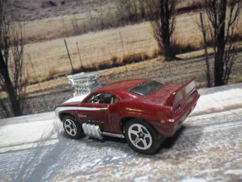 RARE  2004 HOT WHEELS  69  CAMARO  Z28  ` FIRST EDITIONS  TOONED  `  -  GOOD COND  -  NO BOX