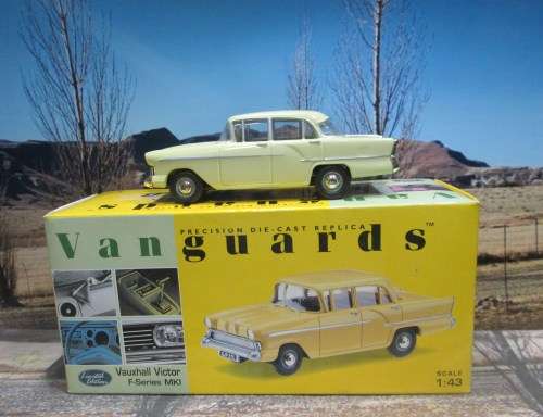 RARE LTD EDITION  VANGUARDS NO  VA 38001   1957  VAUXHALL VICTOR  F - SERIES  MK l -  MINT - BOXED