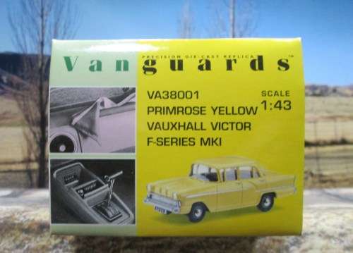 RARE LTD EDITION  VANGUARDS NO  VA 38001   1957  VAUXHALL VICTOR  F - SERIES  MK l -  MINT - BOXED