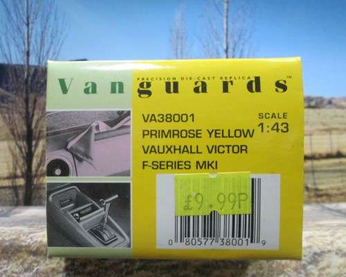 RARE LTD EDITION  VANGUARDS NO  VA 38001   1957  VAUXHALL VICTOR  F - SERIES  MK l -  MINT - BOXED