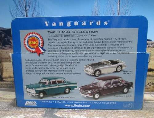 STUNNING  VANGUARDS  VA 01300  -   1960`S  AUSTIN MINI  7 ` SPRUCE GREEN  `-  MINT - DISPLAY BOX