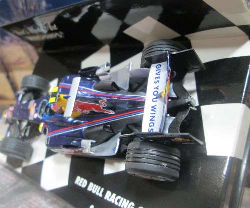 MINICHAMPS 400 050137 - 2005 RED BULL RACING COSWORTH RB1  ` S. SPEED `    ` MINT IN DISPLAY CASE