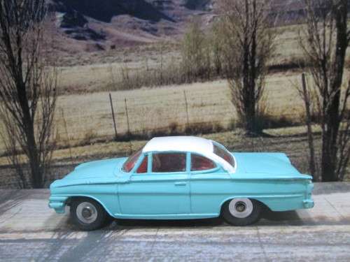 EXTREMELY RARE  1962 - 1967  DINKY  / MECCANO   NO 143  FORD CAPRI  - GOOD ORIG  COND WITH POOR BOX