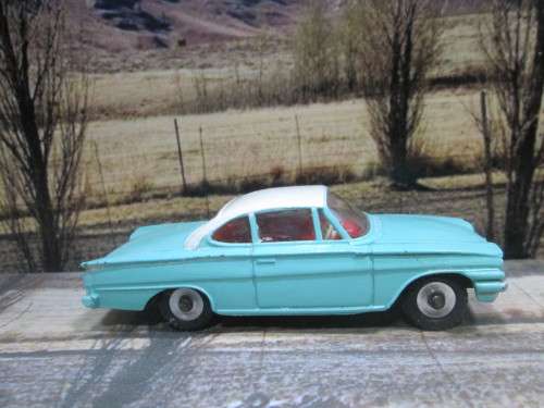 EXTREMELY RARE  1962 - 1967  DINKY  / MECCANO   NO 143  FORD CAPRI  - GOOD ORIG  COND WITH POOR BOX
