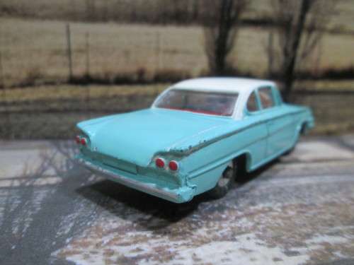 EXTREMELY RARE  1962 - 1967  DINKY  / MECCANO   NO 143  FORD CAPRI  - GOOD ORIG  COND WITH POOR BOX