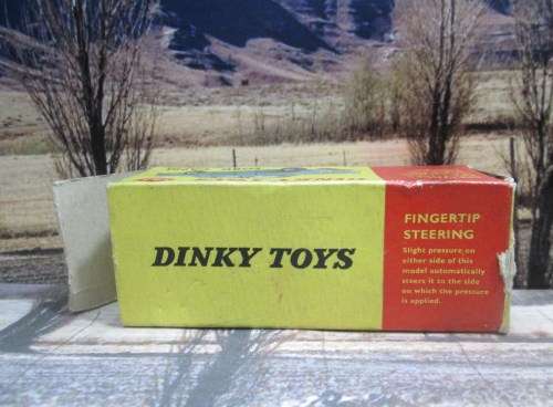 EXTREMELY RARE  1962 - 1967  DINKY  / MECCANO   NO 143  FORD CAPRI  - GOOD ORIG  COND WITH POOR BOX