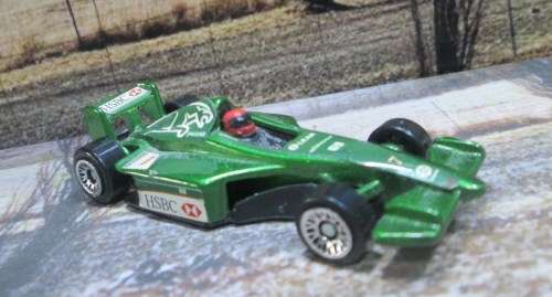 RARE , STUNNING 2000 HOT WHEELS  JAGUAR F1 RACING CAR - GOOD CONDITION  -  NO BOX