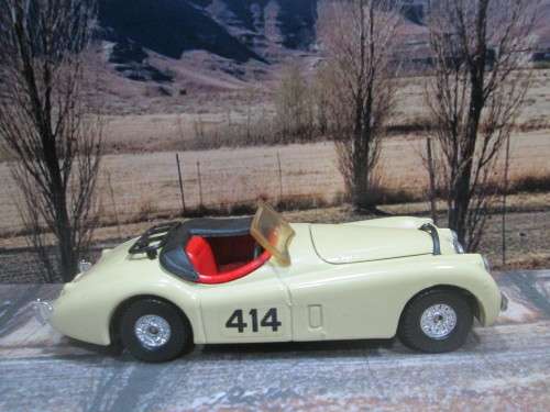 1983  CORGI NO 804  1952 JAGUAR XK 120 ` RALLY DES ALPES `  -  GOOD ORIG  COND WITH FAIRLY GOOD  BOX