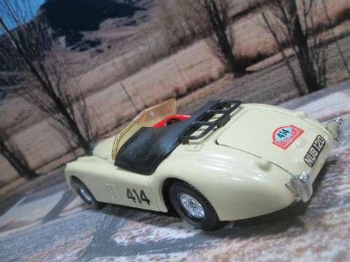 1983  CORGI NO 804  1952 JAGUAR XK 120 ` RALLY DES ALPES `  -  GOOD ORIG  COND WITH FAIRLY GOOD  BOX