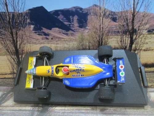 STUNNING ONYX NO 080C  -  BENETTON  B190 ` NELSON PIQUET   ` -  MINT -  BOXED WITH DISPLAY CASE