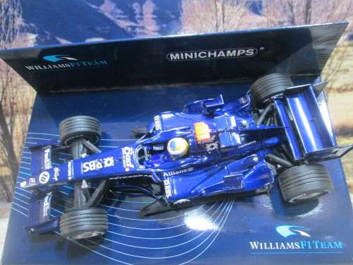 VERY RARE,  LTD EDIT MINICHAMPS 400 050110 - WILLIAMS FW 27C  ` NICO ROSBERG  ` MINT IN DISPLAY CASE