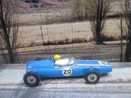 EXTREMELY RARE, 1963 DINKY NO 240   COOPER CLIMAX  T51  RACING CAR -  NEAR MINT - EXCELLENT ORIG BOX