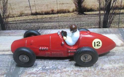 UNIQUE CUSTOMIZED  DINKY  NO 234 /  23J . FERRARI  500  -  MINT - REPO  BOX
