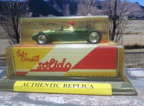 STUNNING  1990`S  SOLIDO NO 1105   1960  LOTUS  F1  - MINT (  AS NEW ) IN SEALED  BLISTER PACK