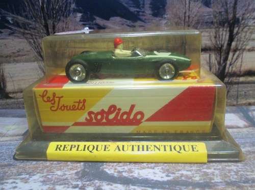 STUNNING  1990`S  SOLIDO NO 1105   1960  LOTUS  F1  - MINT (  AS NEW ) IN SEALED  BLISTER PACK