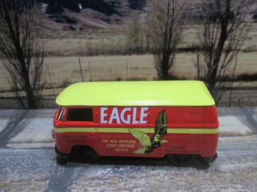 EXTREMELY RARE LLEDO NO DG073019 - 1955  VOLKSWAGEN (VW) KOMBI  ` EAGLE COMICS  ` -  MINT -  BOXED