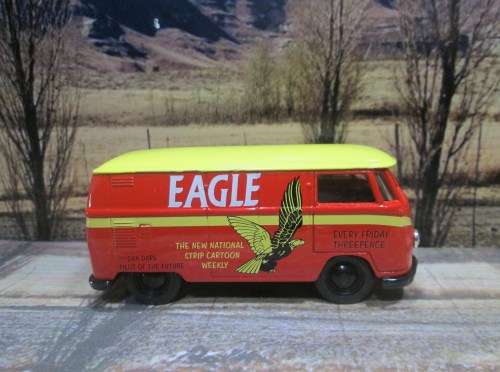 EXTREMELY RARE LLEDO NO DG073019 - 1955  VOLKSWAGEN (VW) KOMBI  ` EAGLE COMICS  ` -  MINT -  BOXED