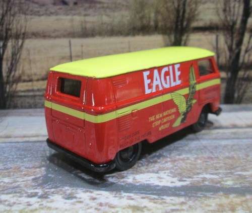 EXTREMELY RARE LLEDO NO DG073019 - 1955  VOLKSWAGEN (VW) KOMBI  ` EAGLE COMICS  ` -  MINT -  BOXED