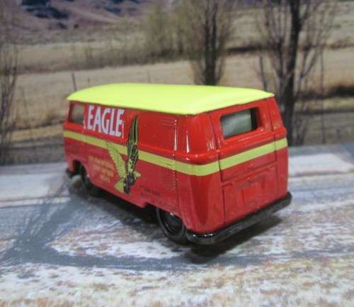 EXTREMELY RARE LLEDO NO DG073019 - 1955  VOLKSWAGEN (VW) KOMBI  ` EAGLE COMICS  ` -  MINT -  BOXED
