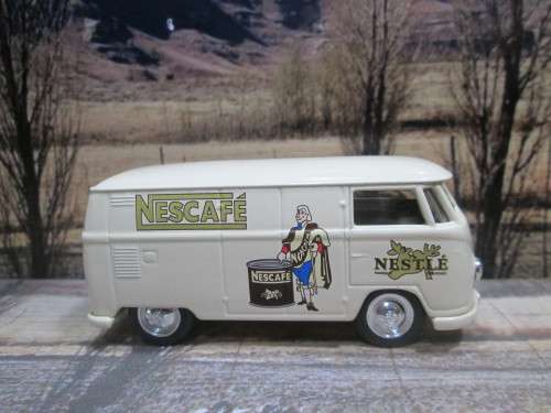 RARE LLEDO NO  DG073020 - 1955  VOLKSWAGEN (VW) KOMBI  ` NESCAFE  ` -  MINT - ORIG BLISTER PACK