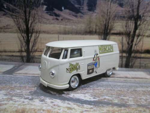 RARE LLEDO NO  DG073020 - 1955  VOLKSWAGEN (VW) KOMBI  ` NESCAFE  ` -  MINT - ORIG BLISTER PACK