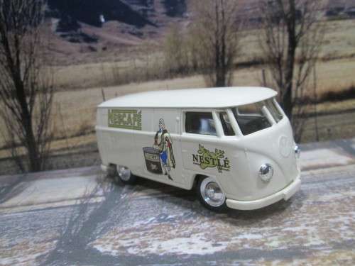 RARE LLEDO NO  DG073020 - 1955  VOLKSWAGEN (VW) KOMBI  ` NESCAFE  ` -  MINT - ORIG BLISTER PACK