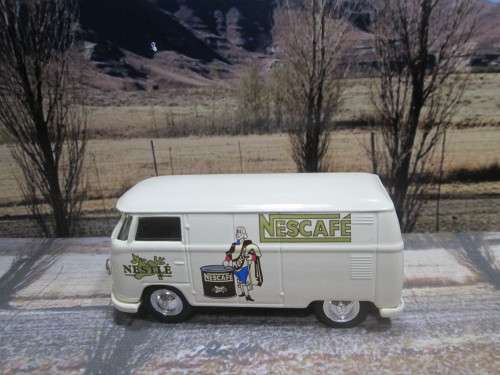 RARE LLEDO NO  DG073020 - 1955  VOLKSWAGEN (VW) KOMBI  ` NESCAFE  ` -  MINT - ORIG BLISTER PACK