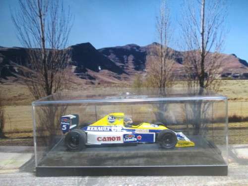 STUNNING ONYX  085  -  1990  WILLIAMS RENAULT FW13B   ` T.  BOUTSEN ``  MINT IN DISPLAY CASE AND BOX