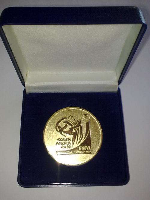 FIFA World Cup South Africa 2010 Coin - Collectors Item ( Case included )