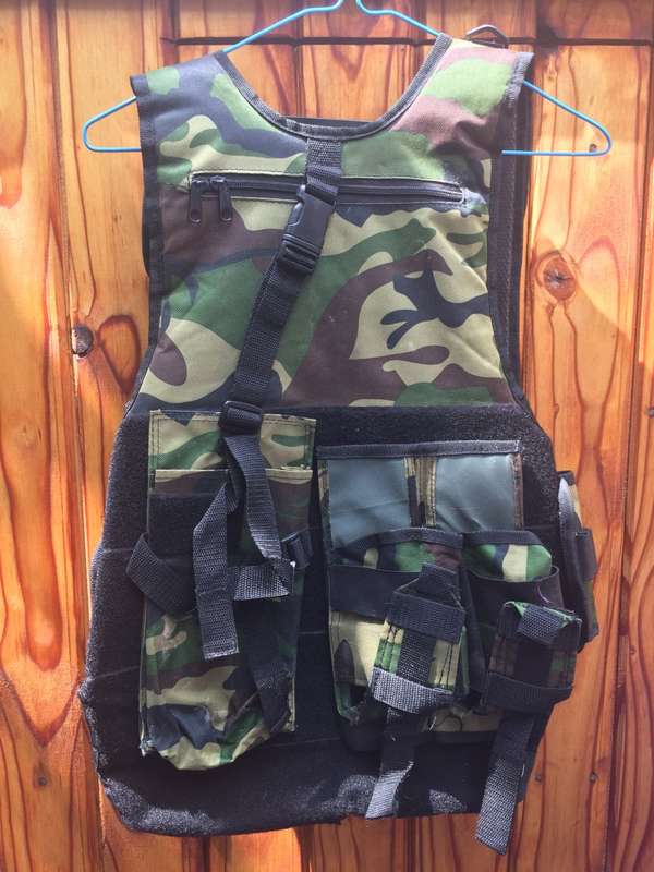 Gen X Global Tactical Vest Paintball Harness #G3 - Woodland Camo