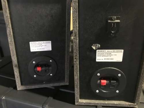 Sony SS-CDX400 Bookshelf Speakers