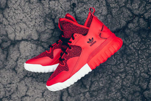 Adidas Tubular X Red/Black 100% Authentic US9.5 UK9