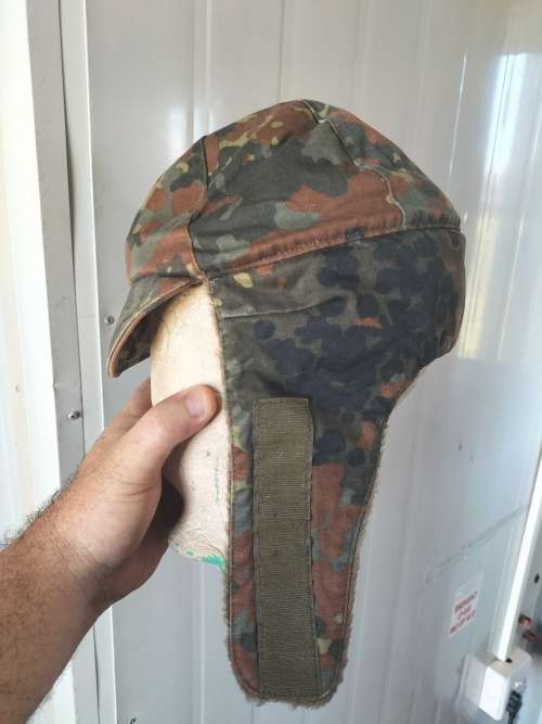 German Army Camo Cap (Size 56)