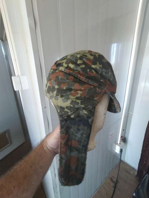 German Army Camo Cap (Size 56)